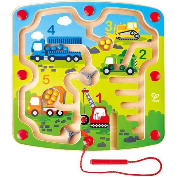 Hape Toys Labyrinthe construction et chiffres Dès 24 mois