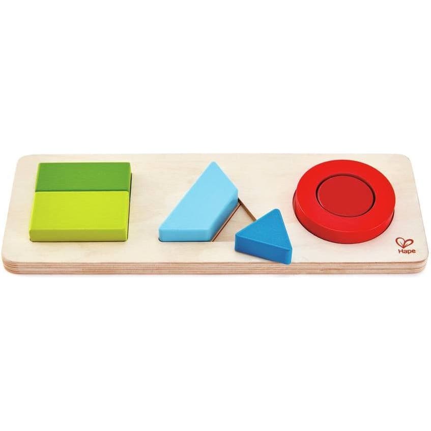 Hape Puzzle géométrique double face