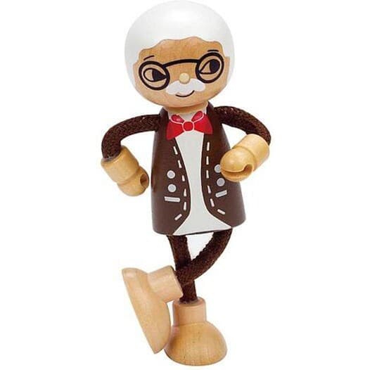 Hape Accessoires maison de poupées grandpère Happy Family
