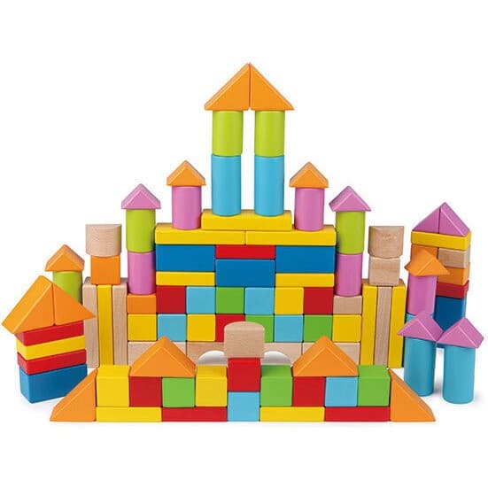 Hape Baril de 100 cubes Dès 12 mois