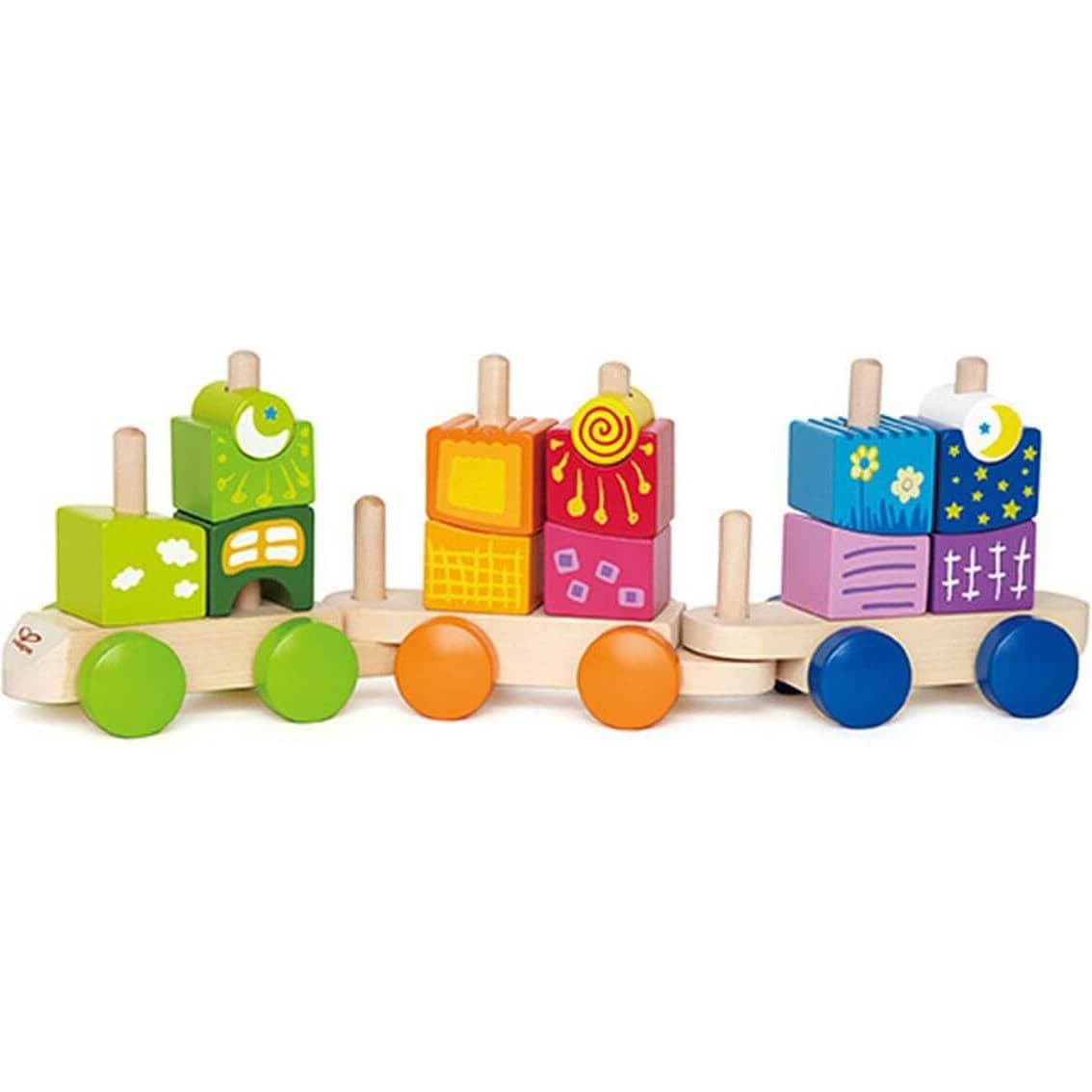 Hape Train en bois fantaisie pour enfant