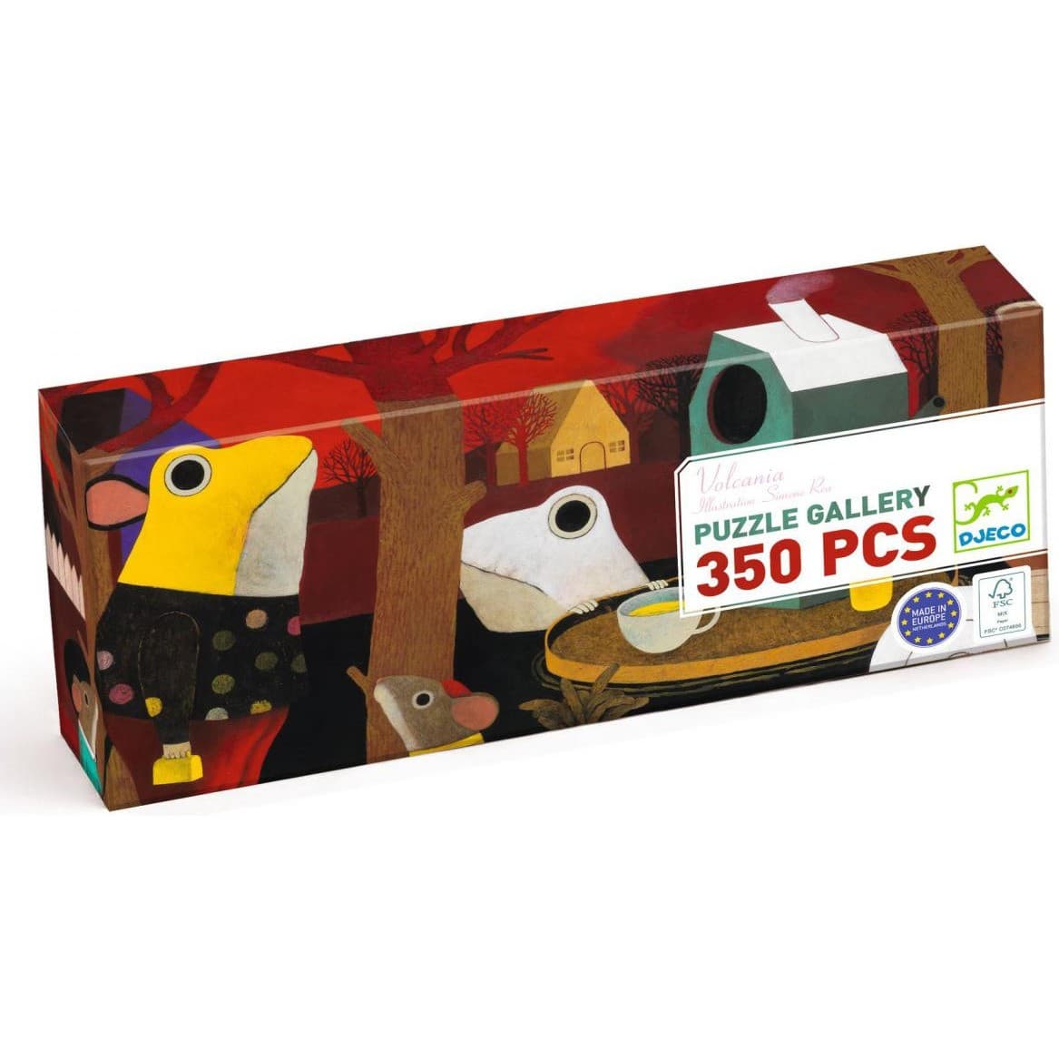 Djeco Puzzle Gallery Volcania 350 pièces