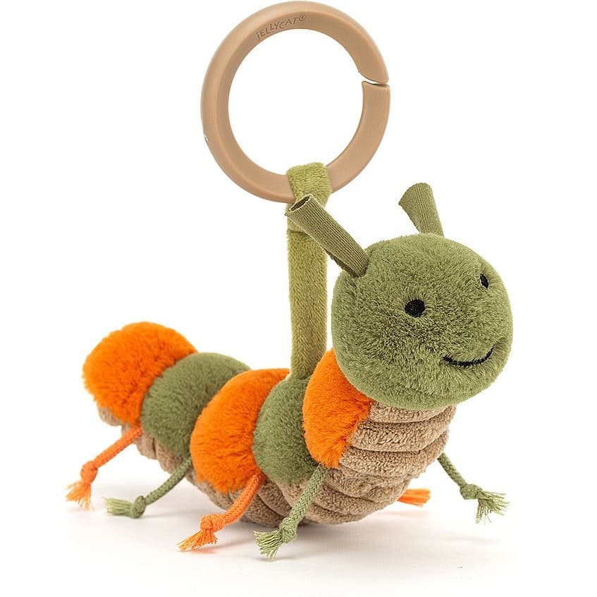 Jellycat Peluche Hochet Chenille Christopher