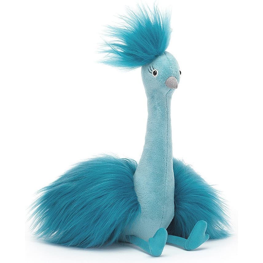 Jellycat Peluche Paon Fou Fou