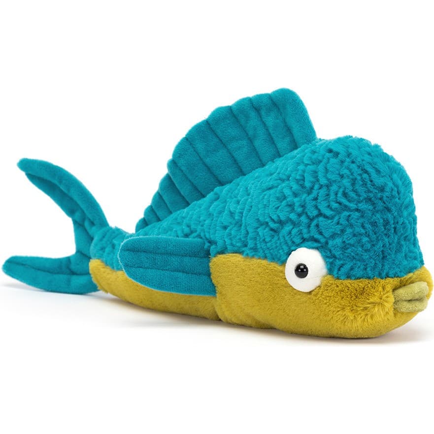 Jellycat Peluche Delano poisson dorade