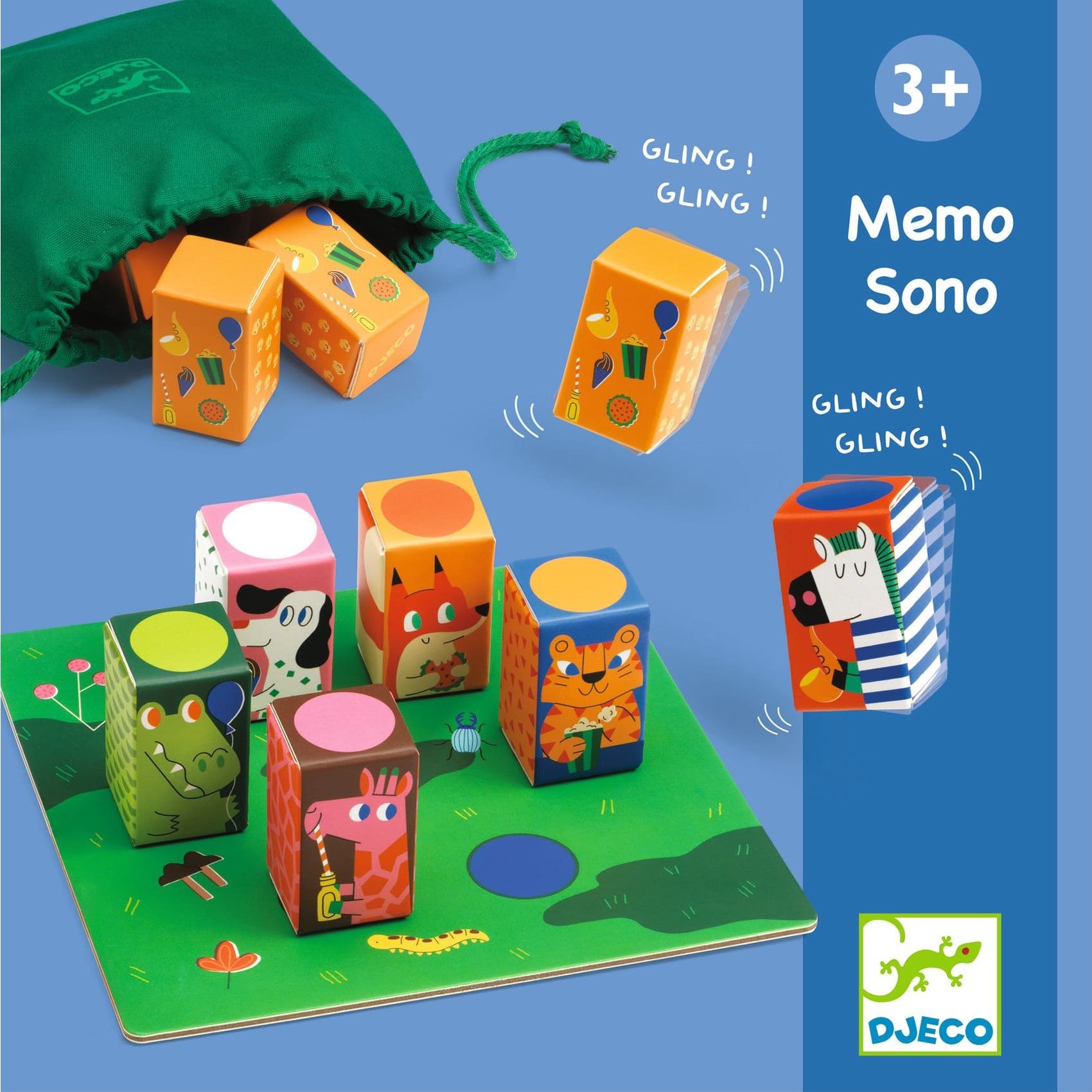 Djeco Jeu Memo Sono
