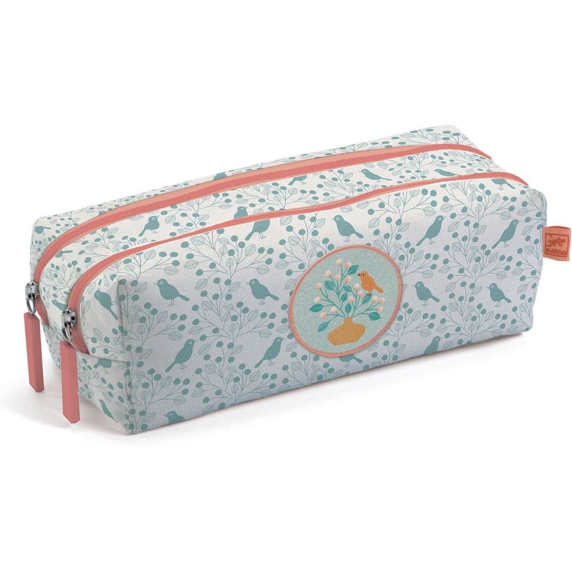 Djeco Trousse double compartiments motifs romantiques