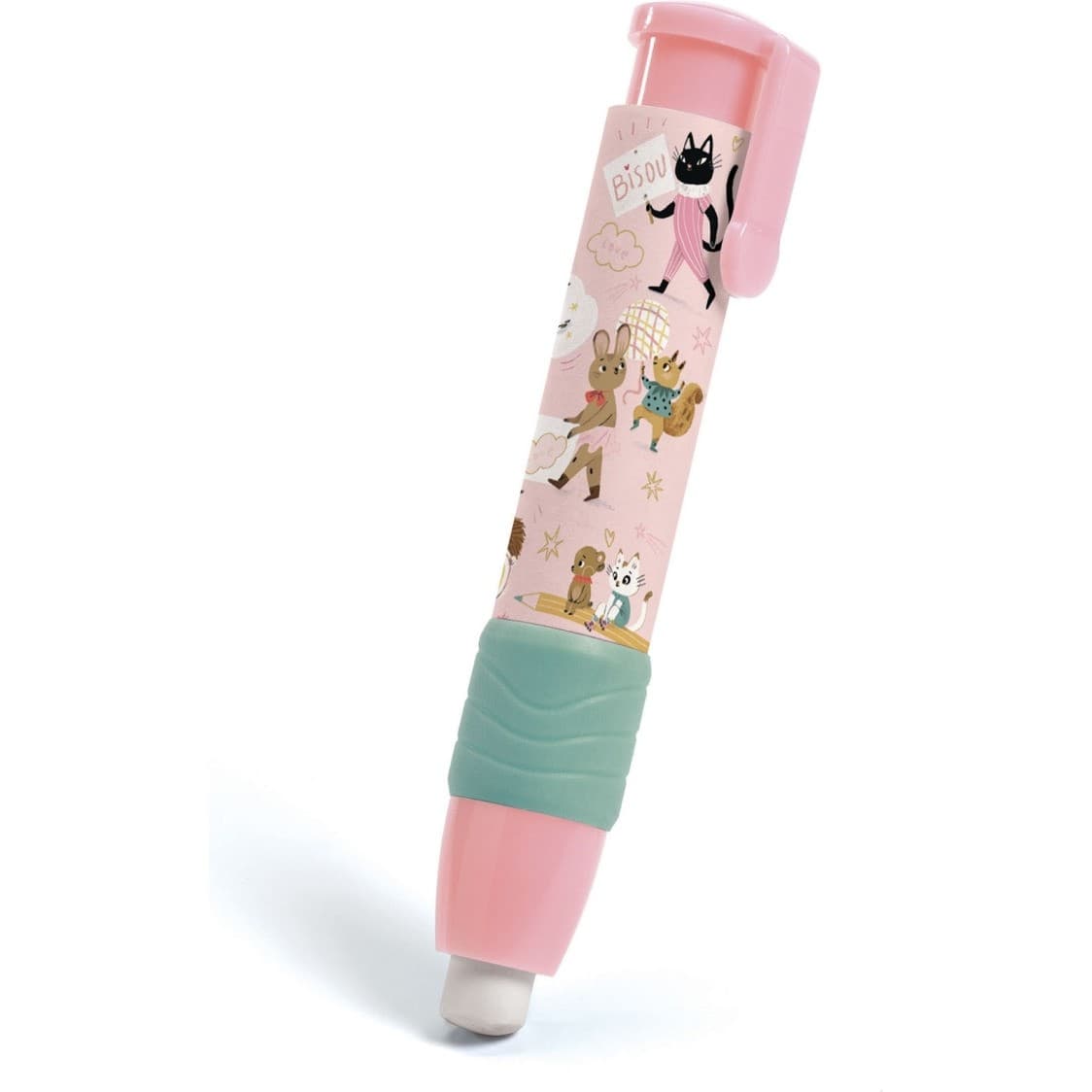 Lovely Paper By Djeco Stylo Gomme clip Lucile Lovely Paper