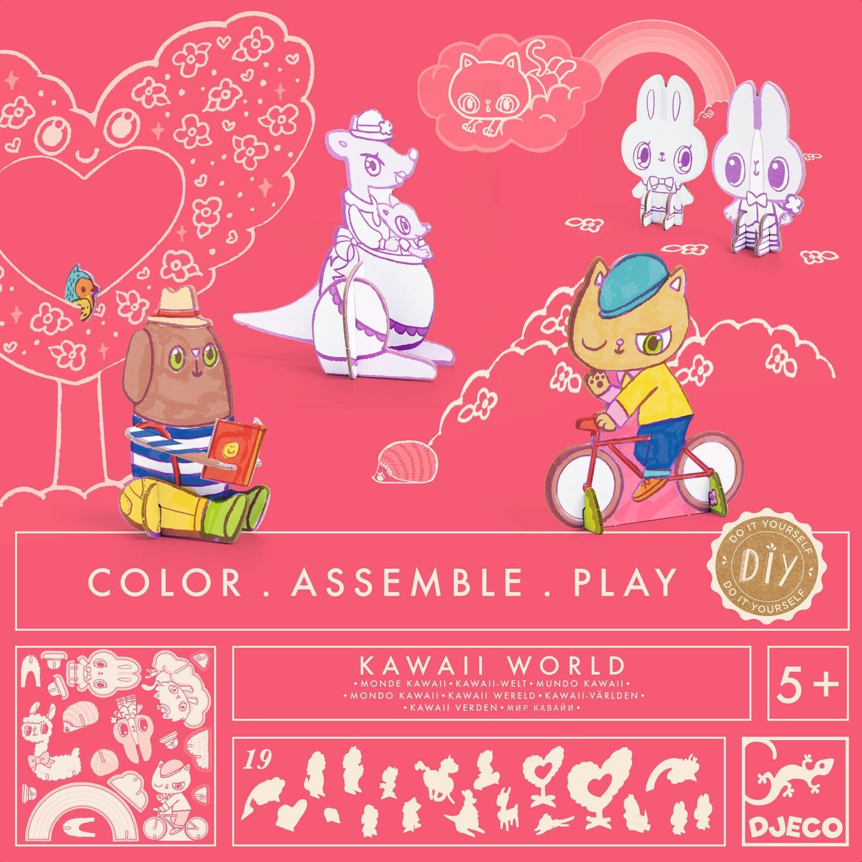 Djeco Kit Diy Kawaii world 