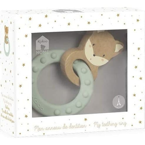 Kaloo Mon anneau de dentition bois Renard