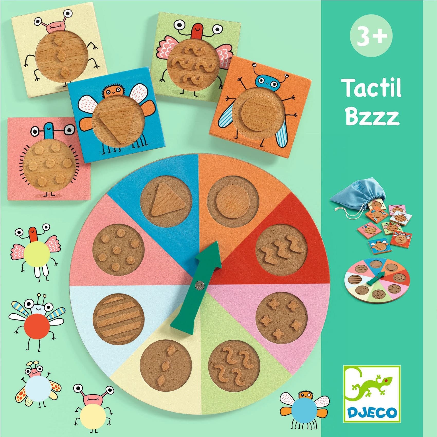 Djeco Jeux éducatifs Tactil Bzzz