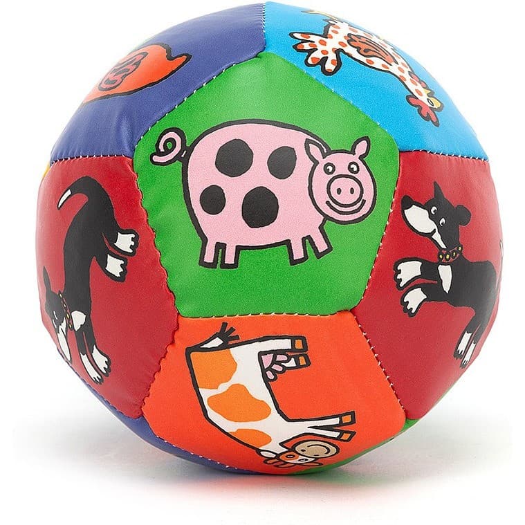 Jellycat Balle Guimauve Sonore Ferme 10cm