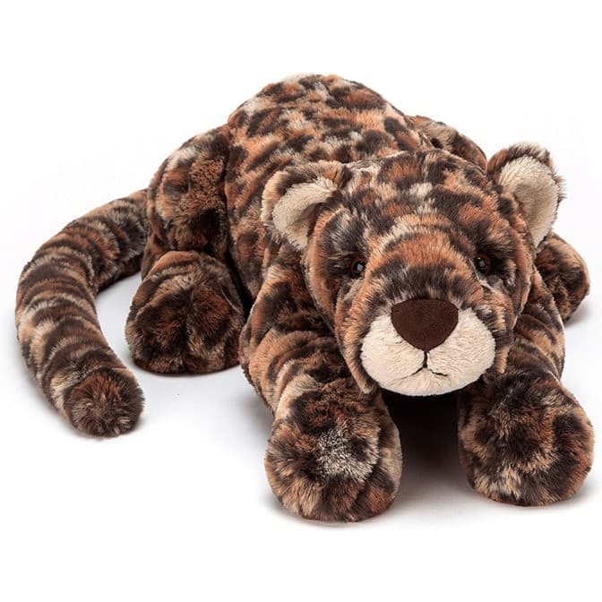 Jellycat Grande peluche léopard Livi