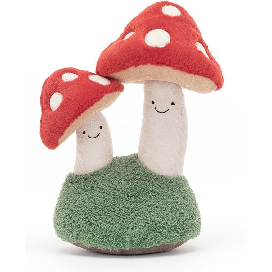 Jellycat Duo de champignons farcis amusants