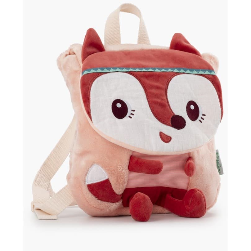 Lilliputiens Sac à dos doux Alice la renarde