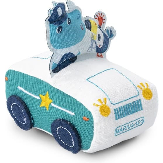 Lilliputiens Voiture à friction Marius le rhinoceros