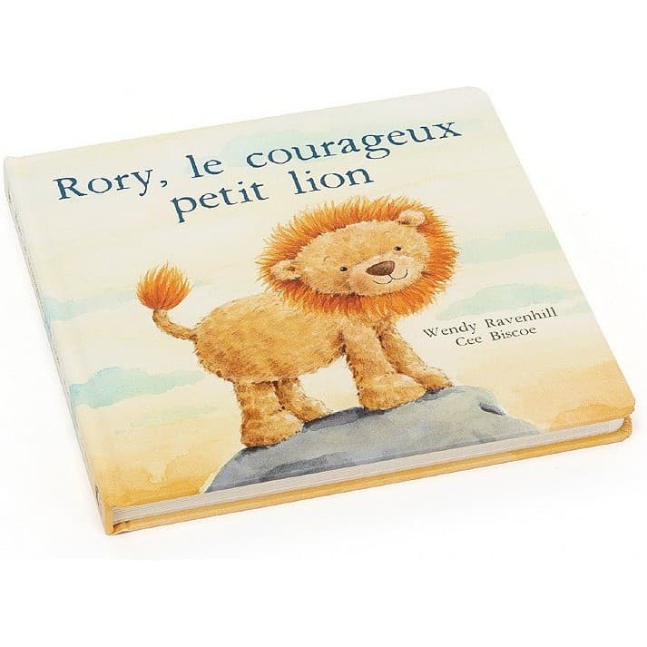 Jellycat Livre cartonné Rory Le Courageux Petit Lion