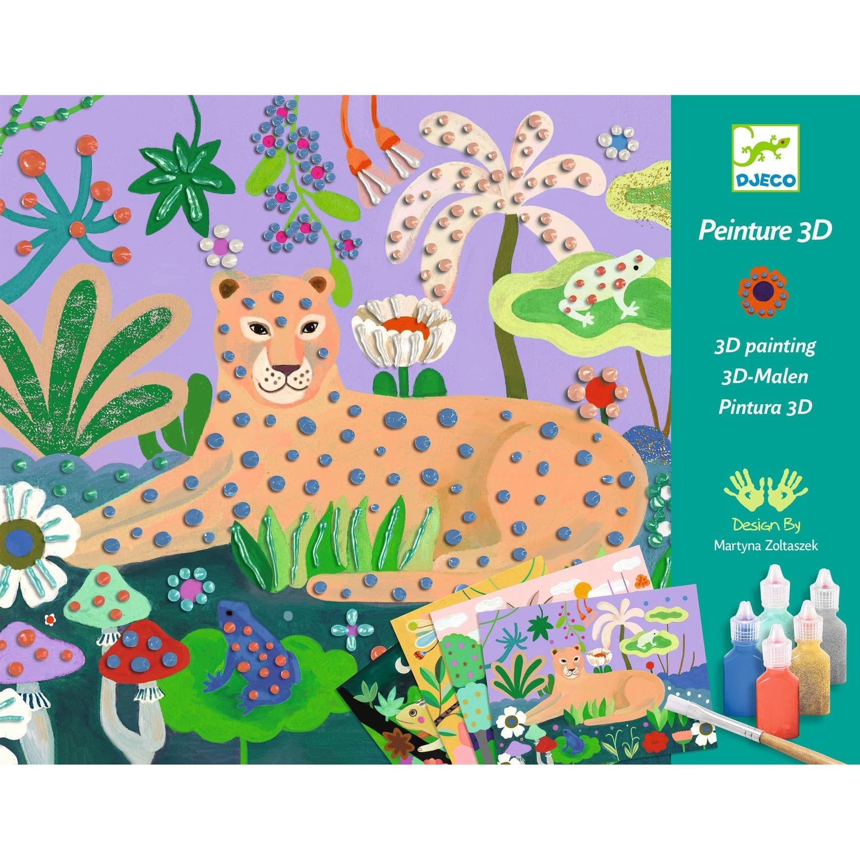 Djeco Peinture Forêt tropicale