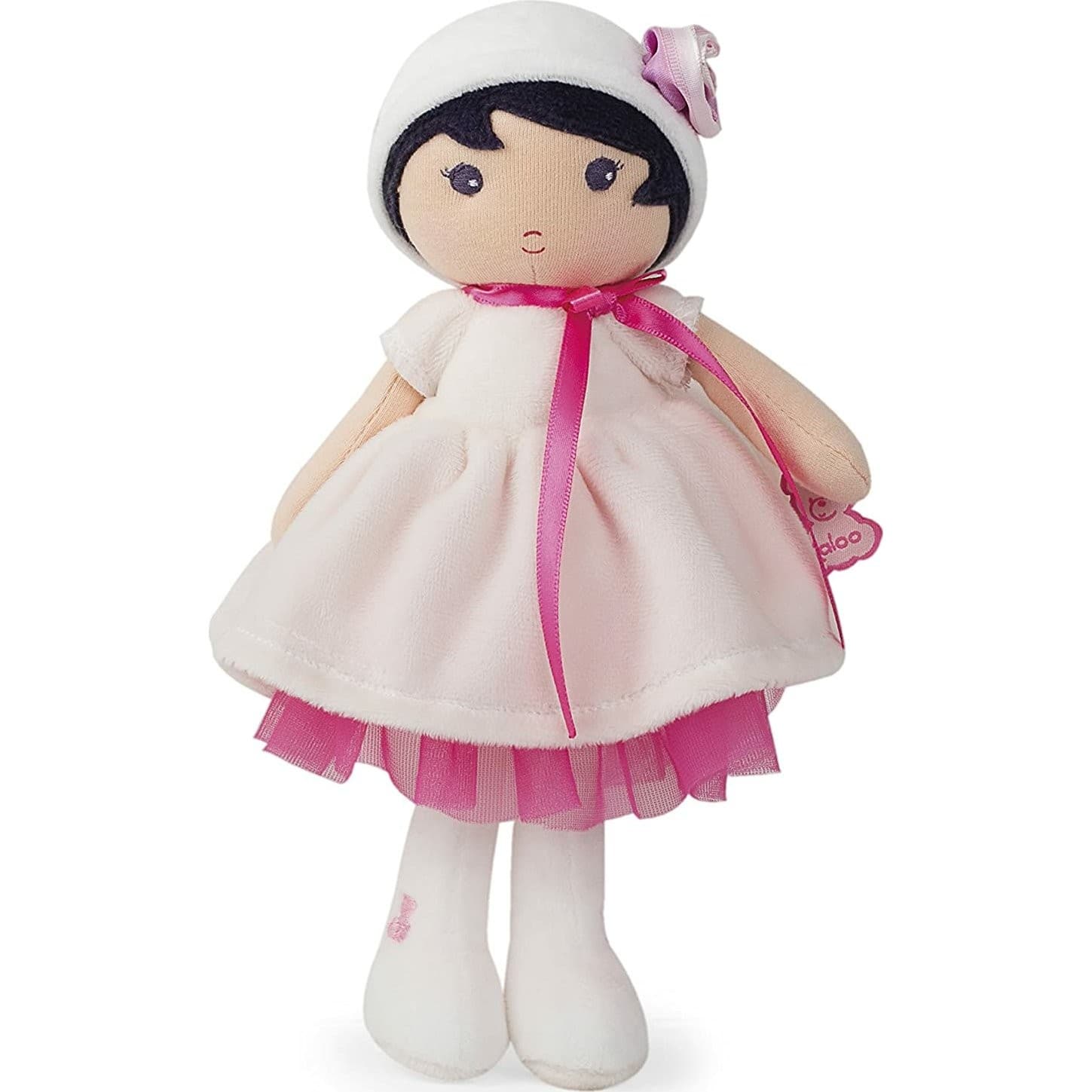 Kaloo Poupée en tissu Blanc Perle K 25cm