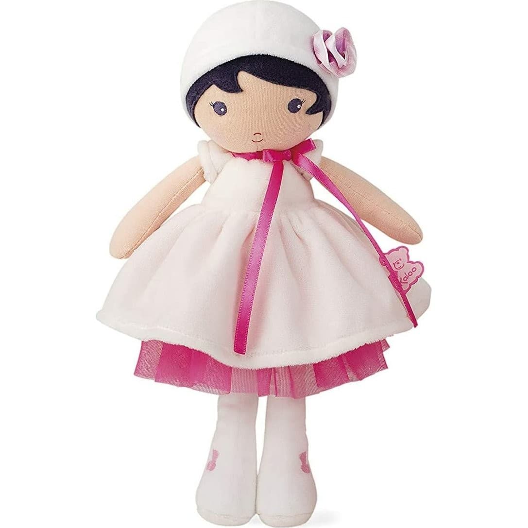 Kaloo Poupée en tissu Blanc Perle K 32cm