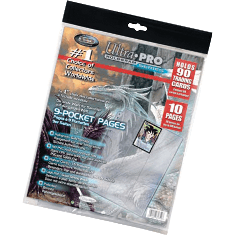 Ultra.pro Ultrapro : 10 Feuilles Silver pour Classeur