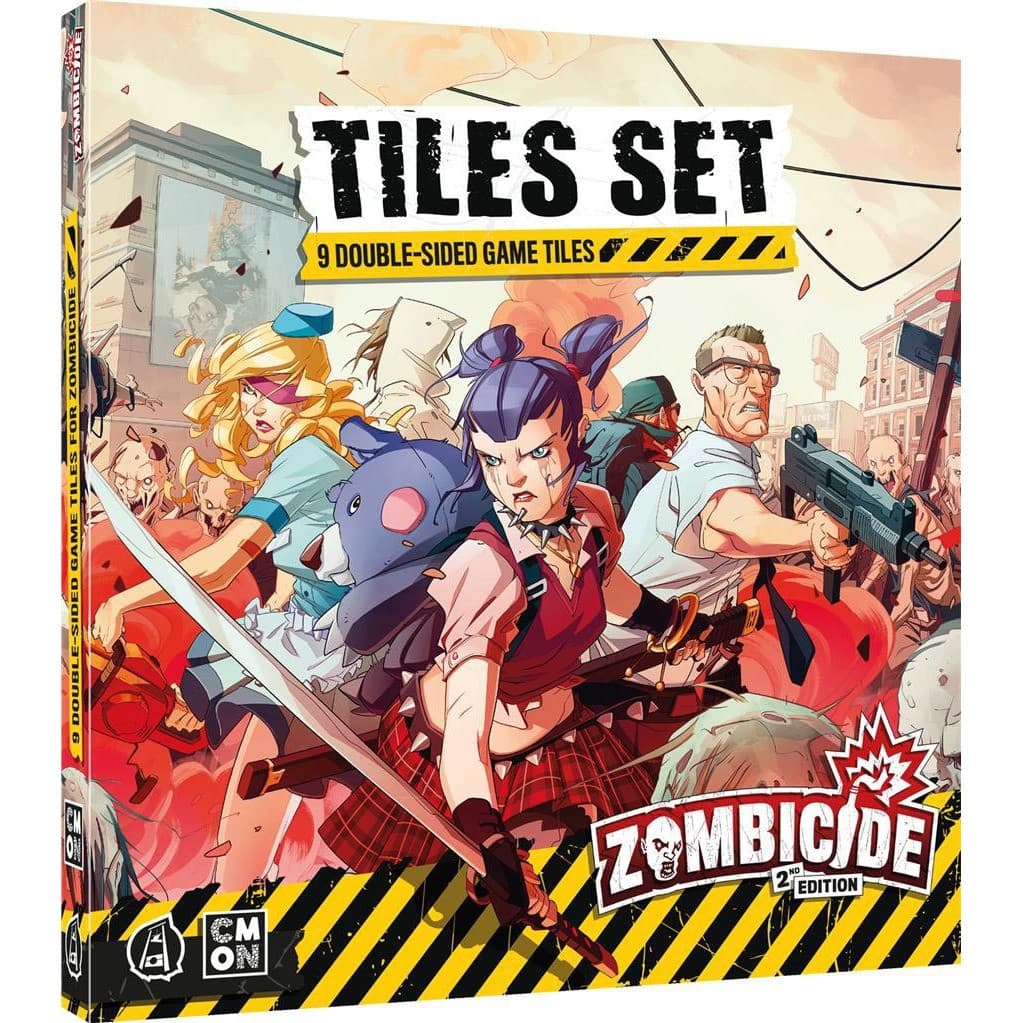 Cmon Zombicide Saison 1 2ème Edition : Set de Dalles