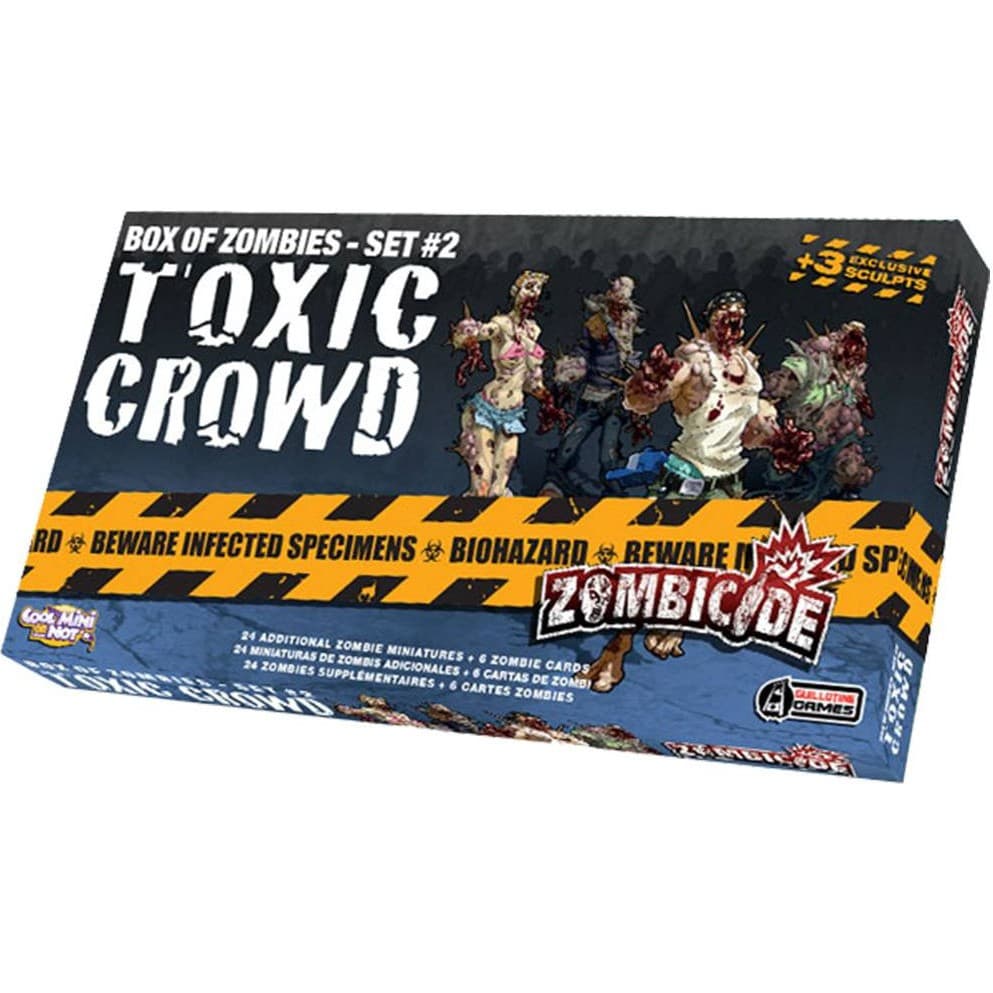 Cmon Zombicide : Toxic Crowd Extension