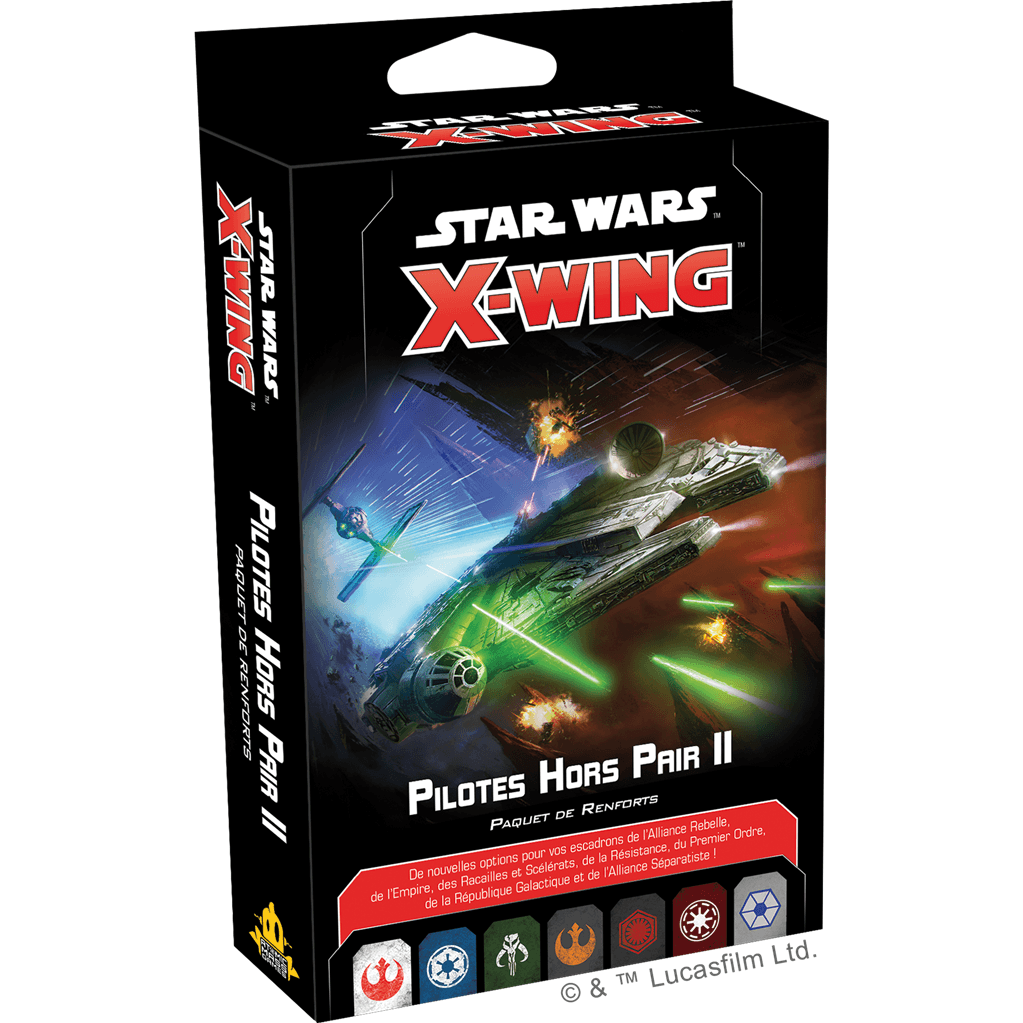 Fantasy Flight Games Star Wars Wing 2.0 Pilotes HorsPairs Ii