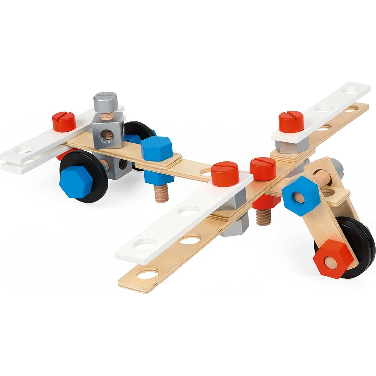 Janod Baril de 100 accessoires en bois