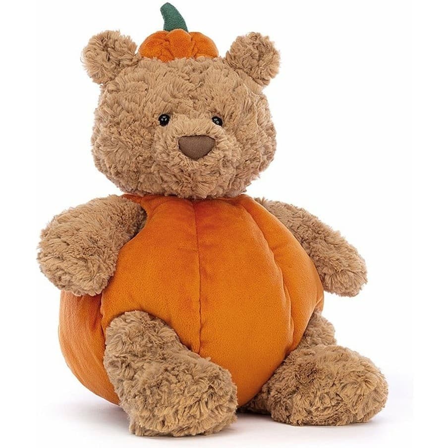 Jellycat Peluche Ours Bartholomew Citrouille Halloween