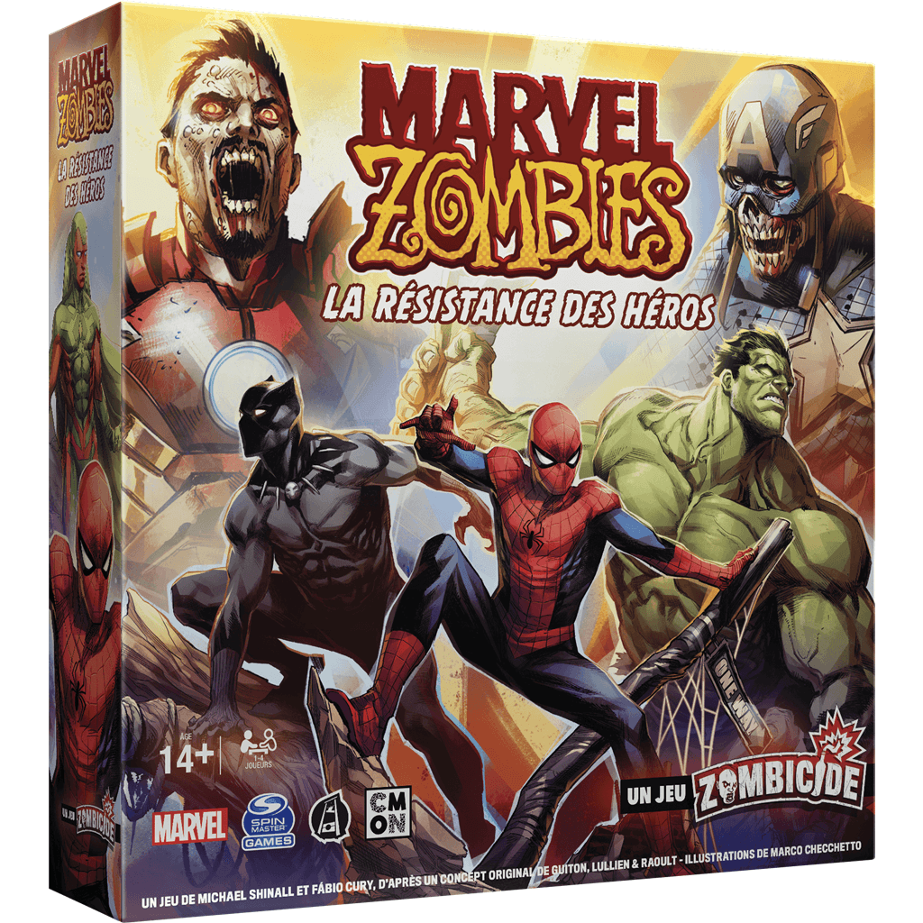 Cmon Marvel Zombies Un Jeu Zombicide : La Résistance des Héros