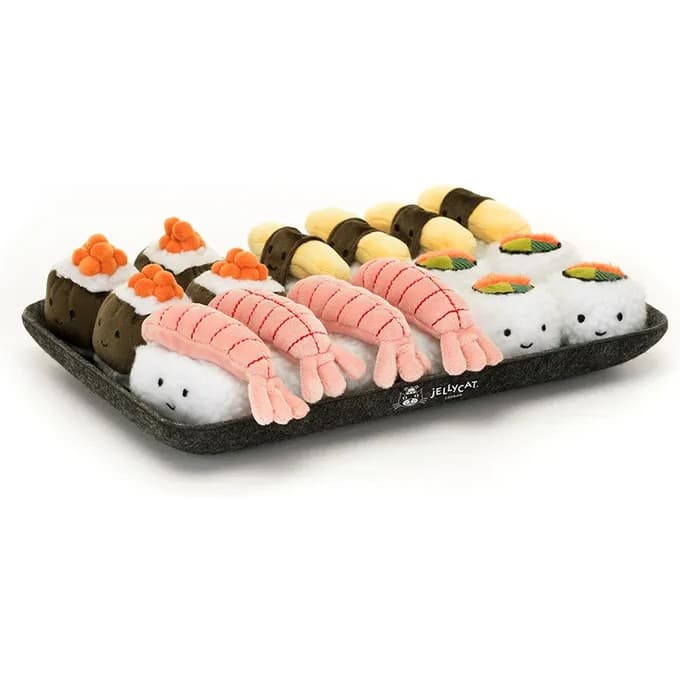Jellycat Plateau de présentation peluche Sushi Sassy