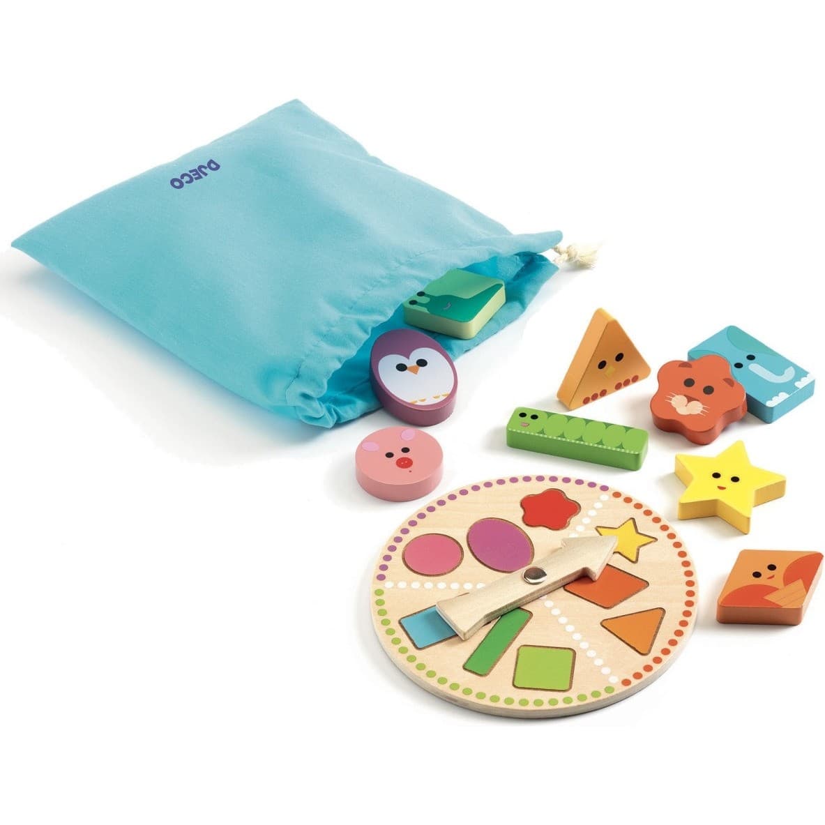 Djeco Jeu en bois TactiloBasic