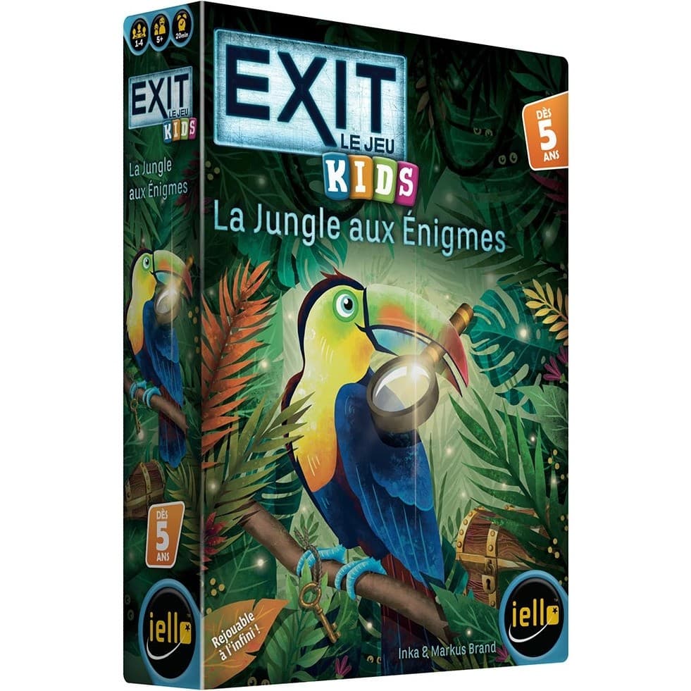 Iello Exit Kids : La Jungle aux Énigmes