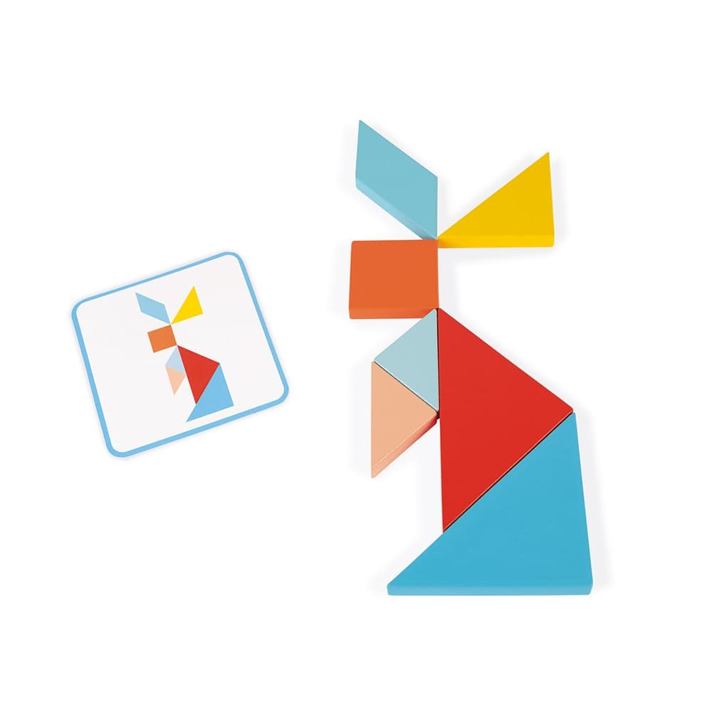 Janod Le Tangram Essentiel bois