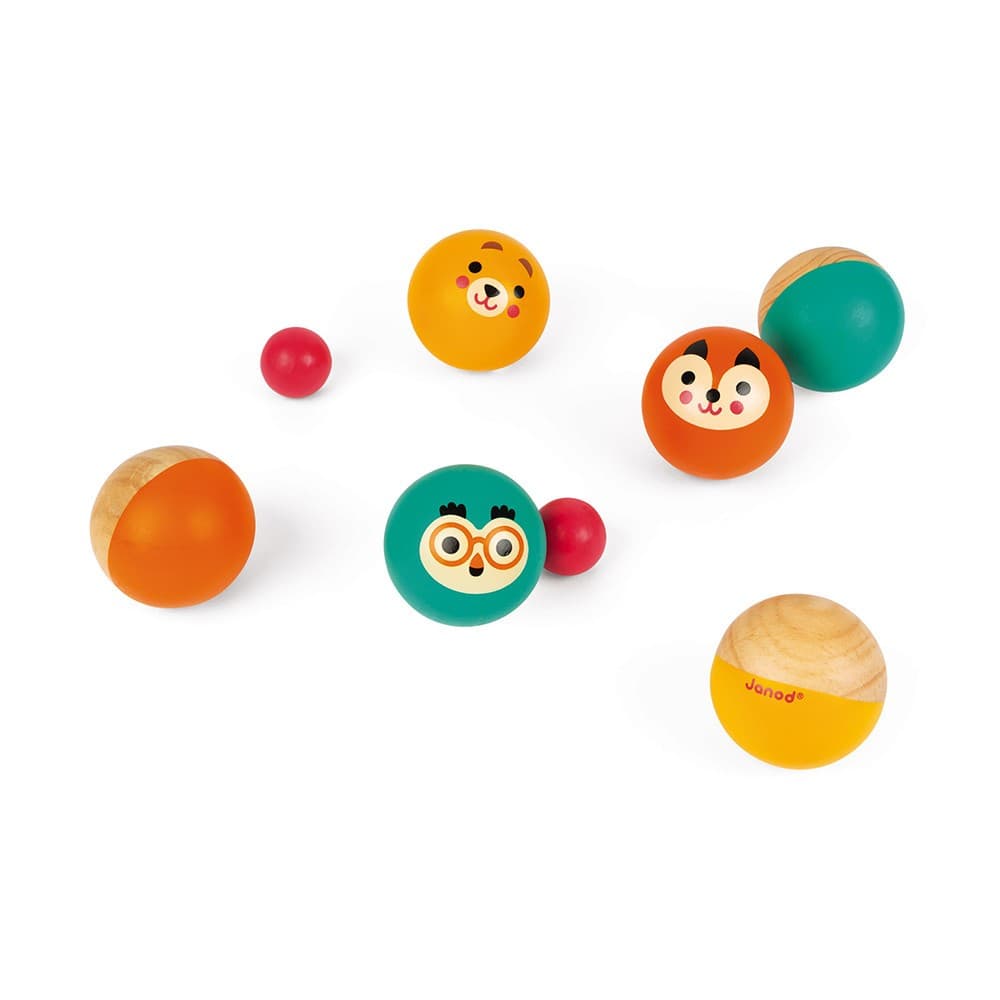 Janod Ma Petite Pétanque Happy Garden bois