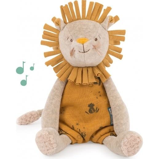 Moulin Roty Peluche musicale Paprika le Lion Sous mon Baobab