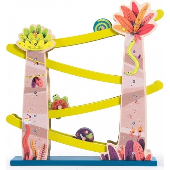 Moulin Roty Cascade de toupies Dans la Jungle