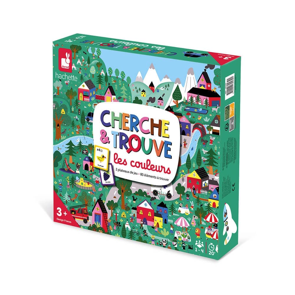 Janod Cherche et trouve Les couleurs