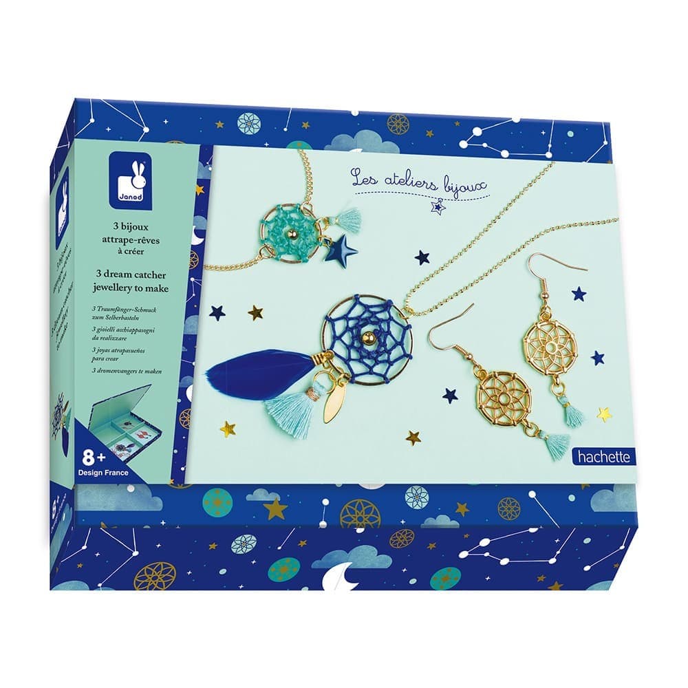Janod Kit Créatif 3 Bijoux AttrapeRêves à Créer