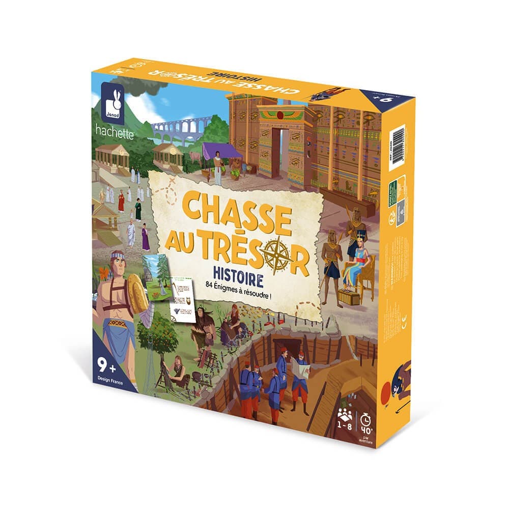 Janod Jeu chasse au trésor histoire