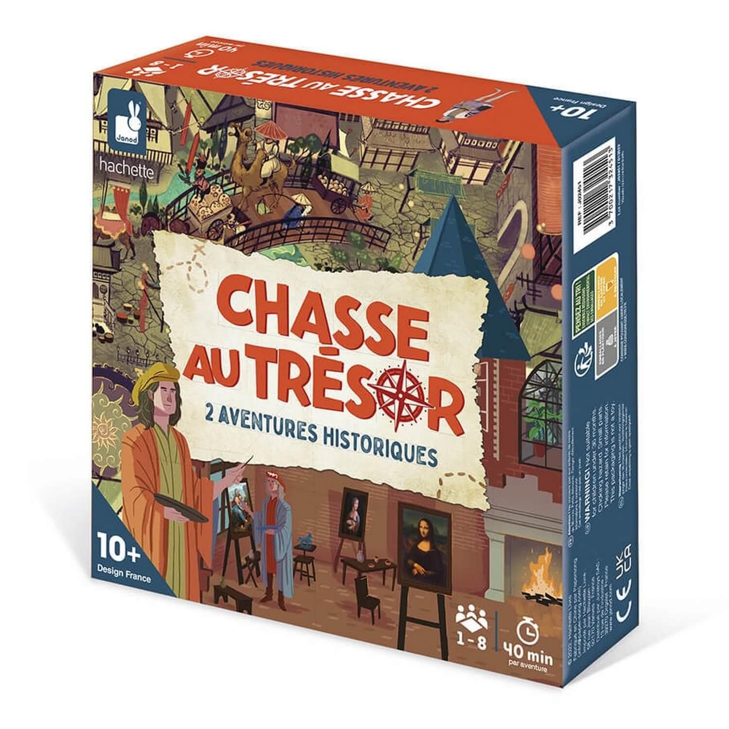 Janod Mini Chasse Au Trésor Histoire : 2 aventures historiques