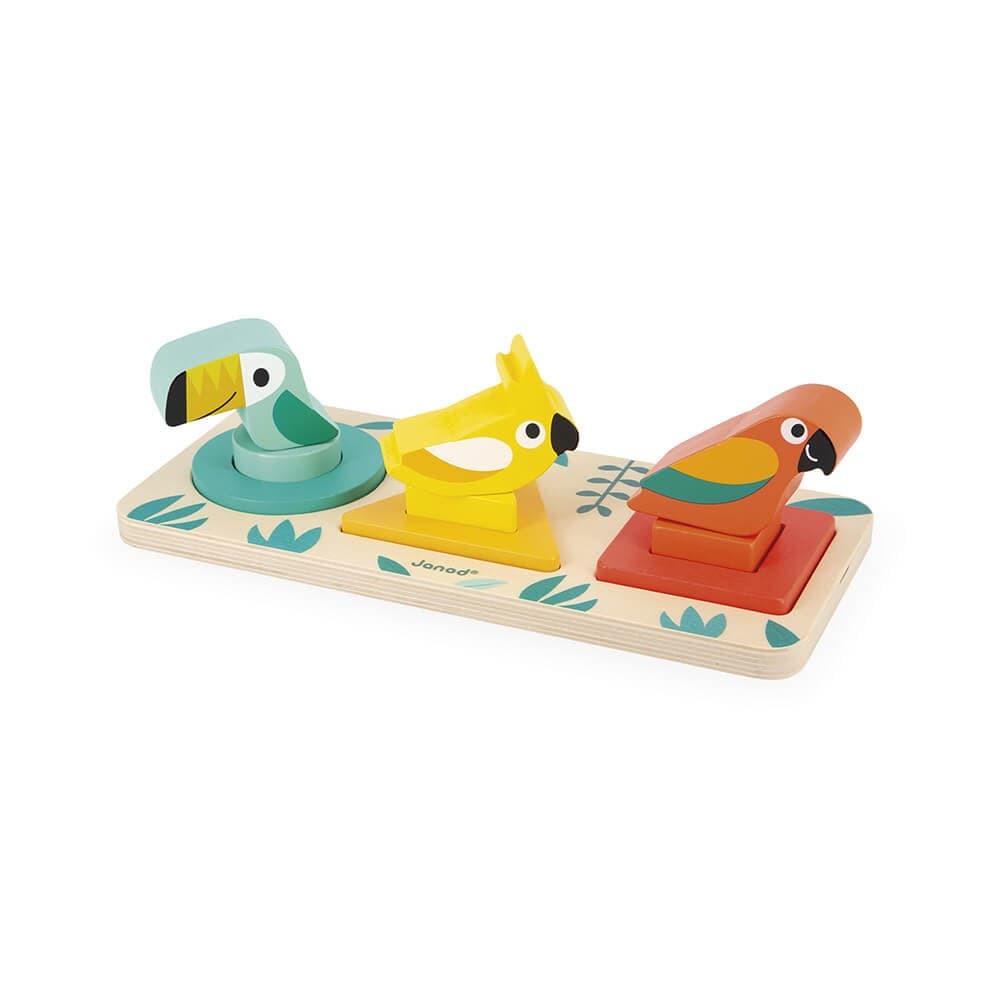 Janod Puzzle Mes premières formes Tropik