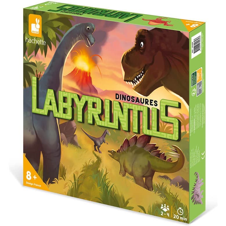 Janod Jeu de réflexion Labyrinthus Dinosaures