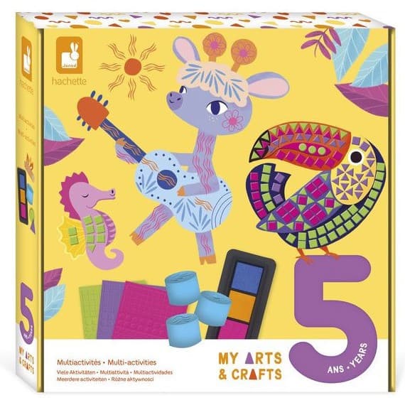 Janod Coffret Créatif Multi activités 5 ans