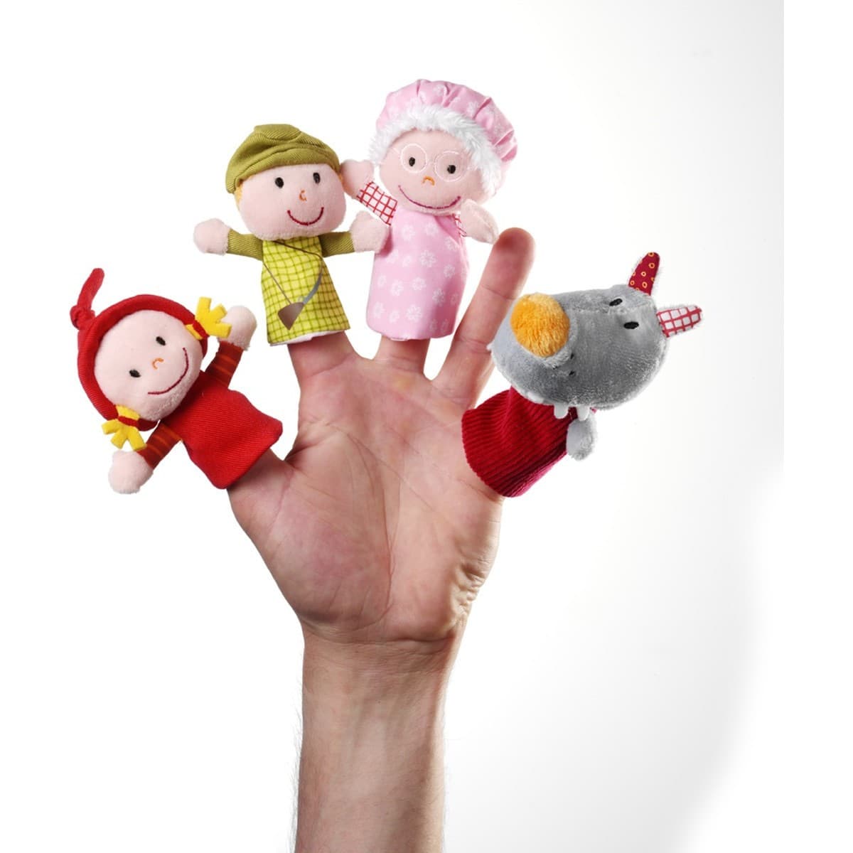 Lilliputiens Marionnettes à doigts : Le petit chaperon rouge