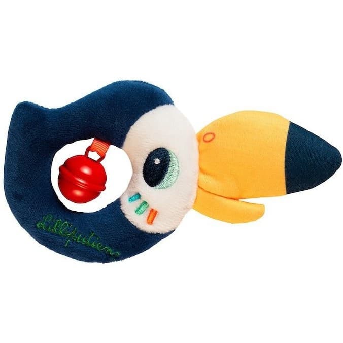 Lilliputiens Mini hochet Pablo le toucan