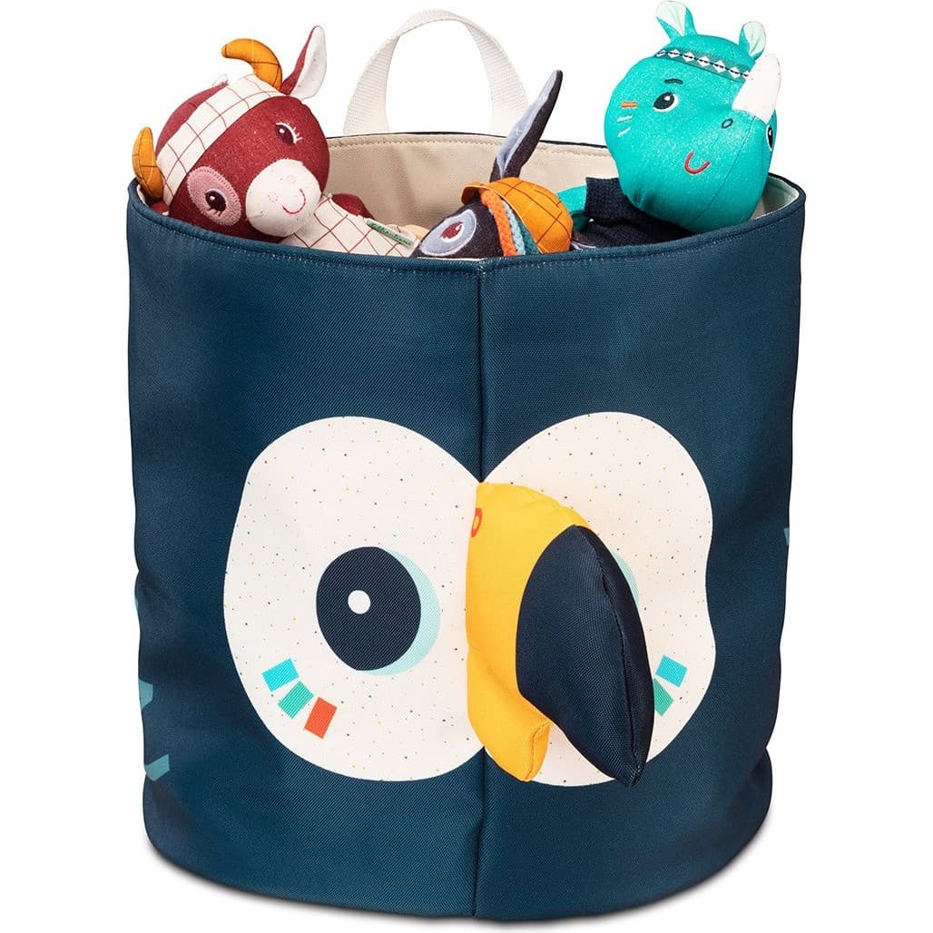 Lilliputiens Bac de rangement Pablo le toucan