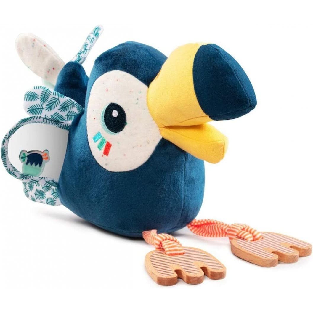 Lilliputiens Peluche d'activités Pablo le toucan