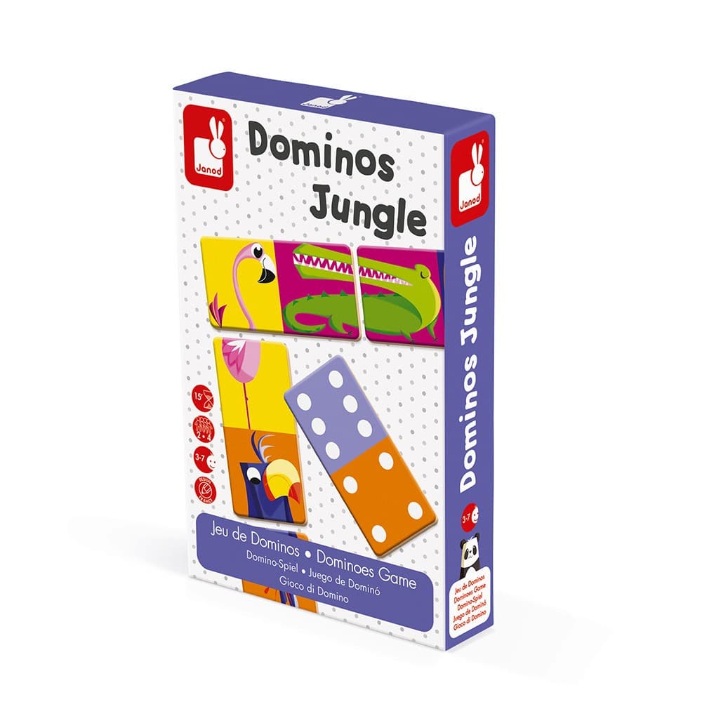 Janod Dominos géants Jungle